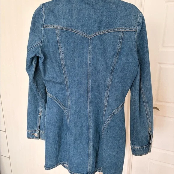 Blue Denim Dress - Picture 3 of 3